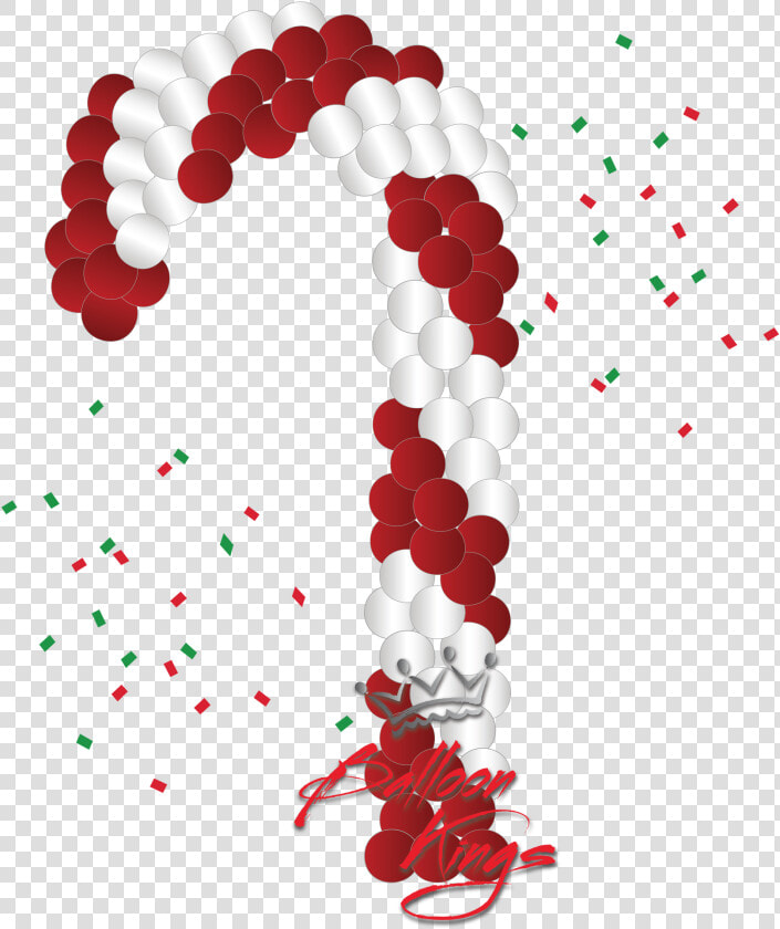 Candy Cane 7ft   Balloon  HD Png DownloadTransparent PNG