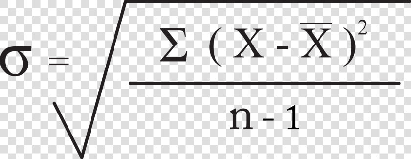 The Formula For Standard Deviation   Parallel  HD Png DownloadTransparent PNG