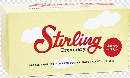 Stirling Creamery Salted Butter   Stirling Creamery  HD Png DownloadTransparent PNG