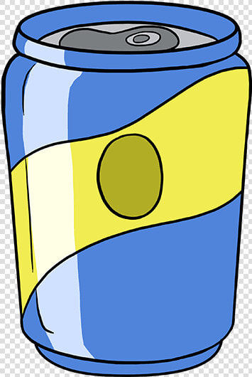 How To Draw Soda Can   Step By Step How To Draw A Can  HD Png DownloadTransparent PNG