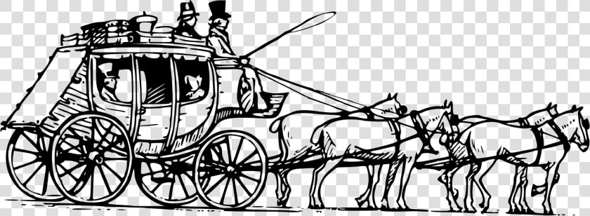 Wagon horse chariot   Horse And Coach Clipart  HD Png DownloadTransparent PNG