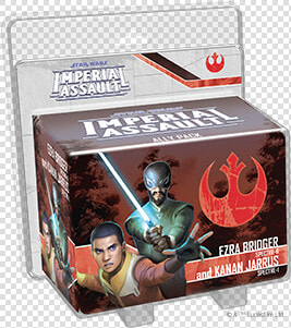 Imperial Assault   Star Wars Imperial Assault Ezra Bridger And Kanan Jarrus  HD Png DownloadTransparent PNG