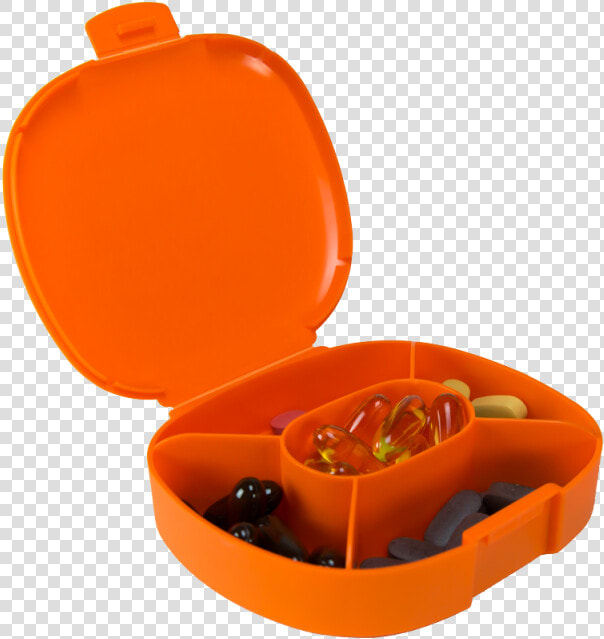 Prozis Shape Your Road Pillbox Single Size Orange Full   Baby Toys  HD Png DownloadTransparent PNG