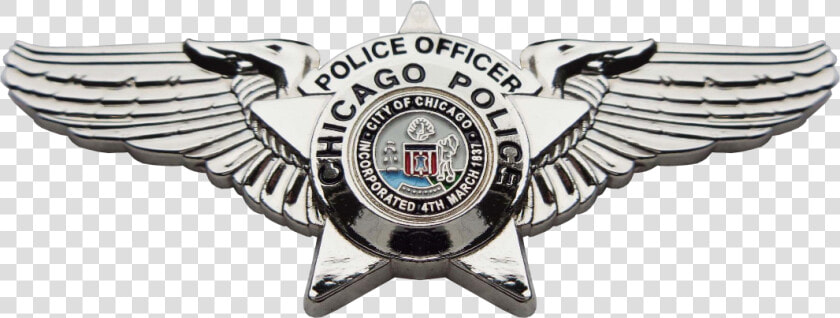 Transparent Pilot Wings Png   Chicago Police With Wings  Png DownloadTransparent PNG