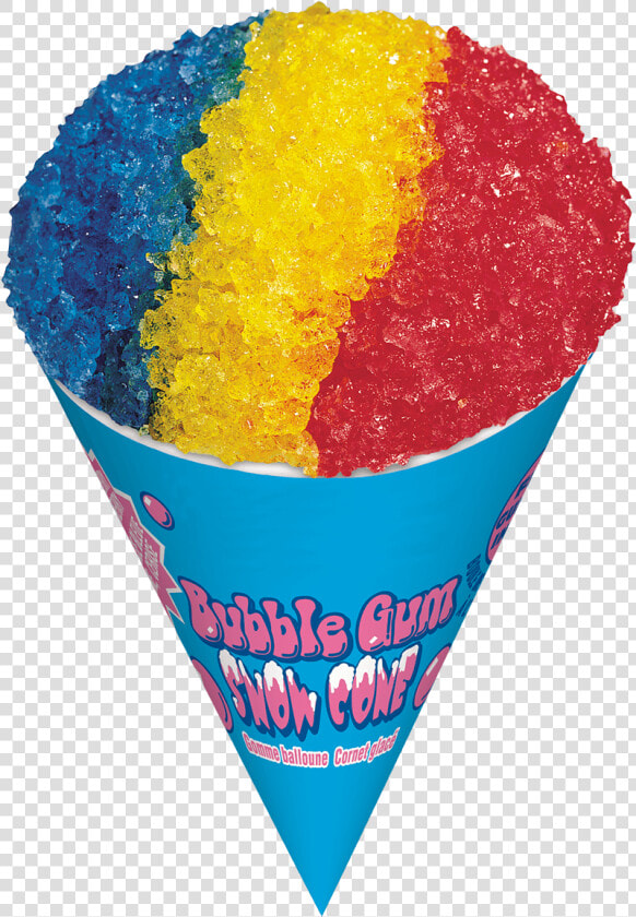 Bubble Gum Cone   Snow Cone Transparent Background  HD Png DownloadTransparent PNG