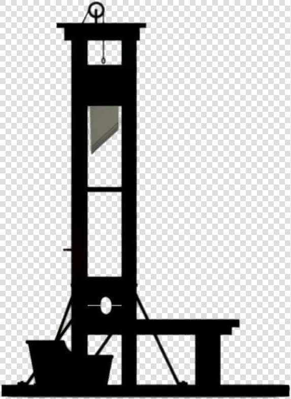 Guillotine Black And White   Karambolage Guillotine  HD Png DownloadTransparent PNG