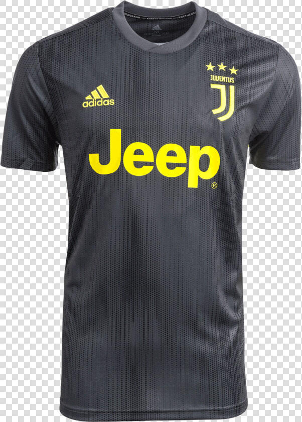 Juventus Third Jersey 2018 19   Juventus Jersey Black  HD Png DownloadTransparent PNG
