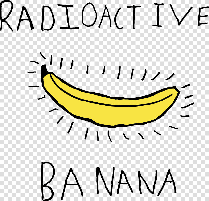 Banana Clipart Eye   Radioactive Banana Transparent  HD Png DownloadTransparent PNG