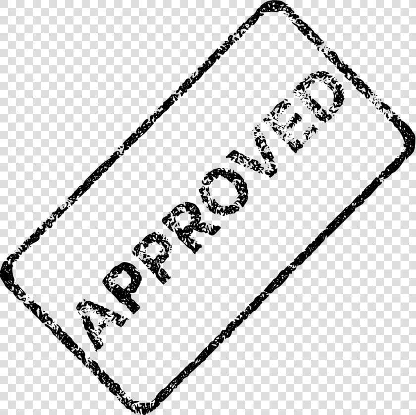 Approved Background Png Image   Approved Stamp Black And White Png  Transparent PngTransparent PNG