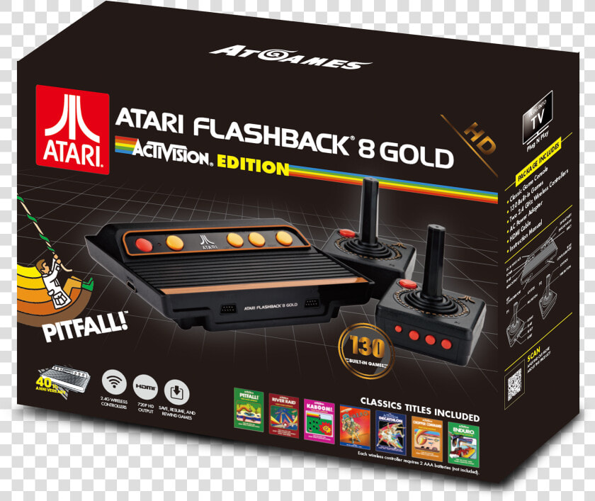 Atari Flashback 8 Gold  HD Png DownloadTransparent PNG