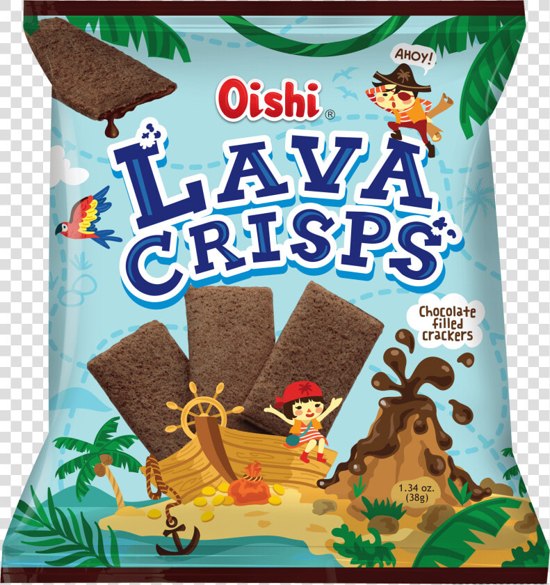 Oishi Lava Crisps  HD Png DownloadTransparent PNG