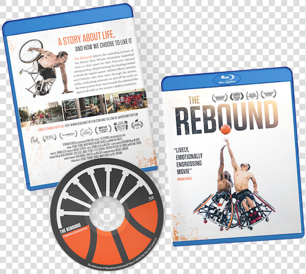 Therebound Wheelchair Basketball Documentary Blu ray  HD Png DownloadTransparent PNG