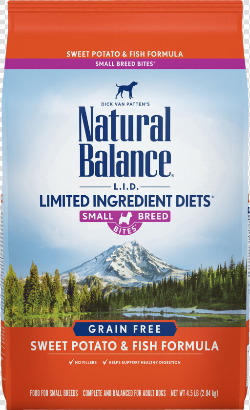 Limited Ingredient Diets® Sweet Potato  amp  Fish Small   Natural Balance  HD Png DownloadTransparent PNG