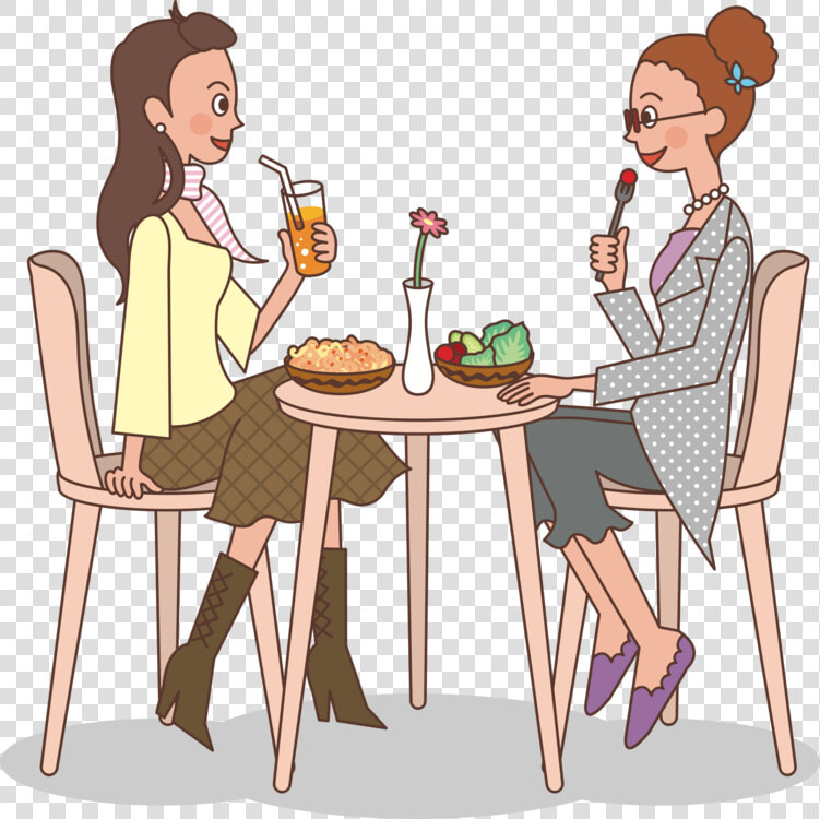 Human Behavior girl sitting   Ladies Who Lunch Free  HD Png DownloadTransparent PNG