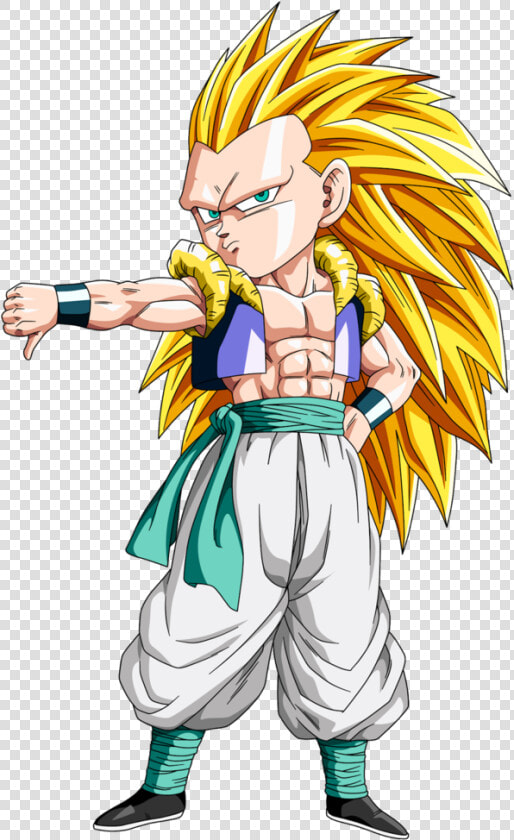 Super Saiyan 3 Gotenks Phy  HD Png DownloadTransparent PNG