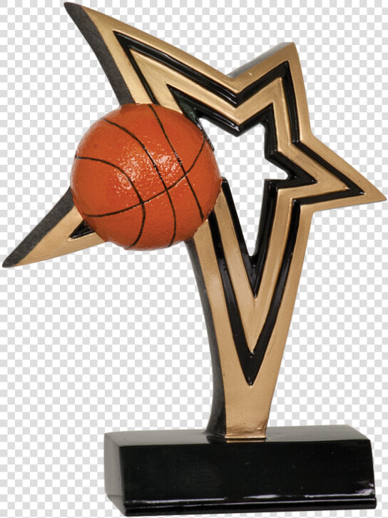 Infinity Star Basketball Resin Award   Trophy  HD Png DownloadTransparent PNG