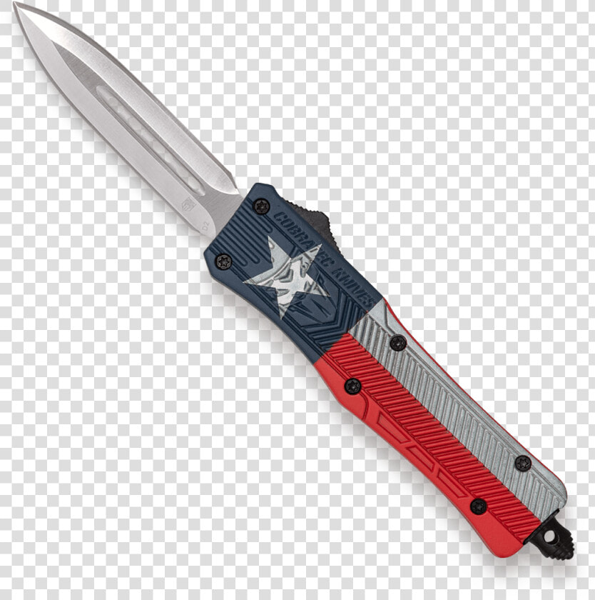 Small Ctk 1 Drop Point Texas Flag   Cobratec Knives Texas Flag  HD Png DownloadTransparent PNG