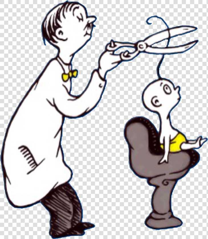 Seuss Wiki   Dr Seuss Barber And Baby  HD Png DownloadTransparent PNG