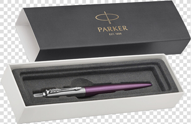 Parker Victoria Violet Ct   Długopis Parker Jotter Stainless Steel Ct  HD Png DownloadTransparent PNG