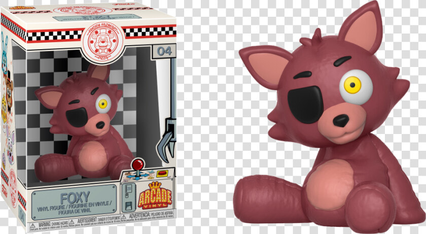 Pop Vinyl Five Nights At Freddy S Foxy Pirate   Funko Arcade Foxy  HD Png DownloadTransparent PNG