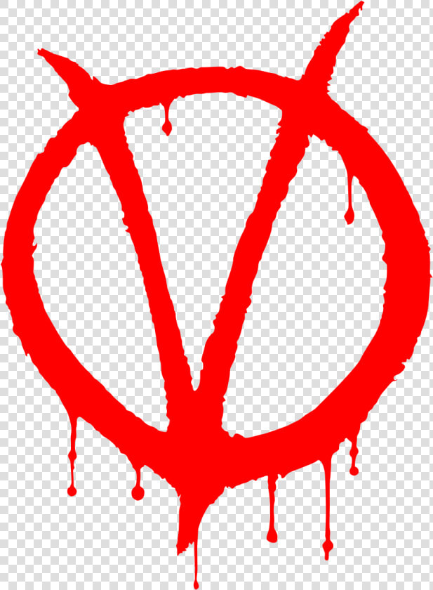 V For Vendetta Graffiti Svg Wikimedia Commons  HD Png DownloadTransparent PNG