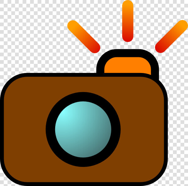 Camera Brown Clip Art At Clker   Camera Clip Art  HD Png DownloadTransparent PNG