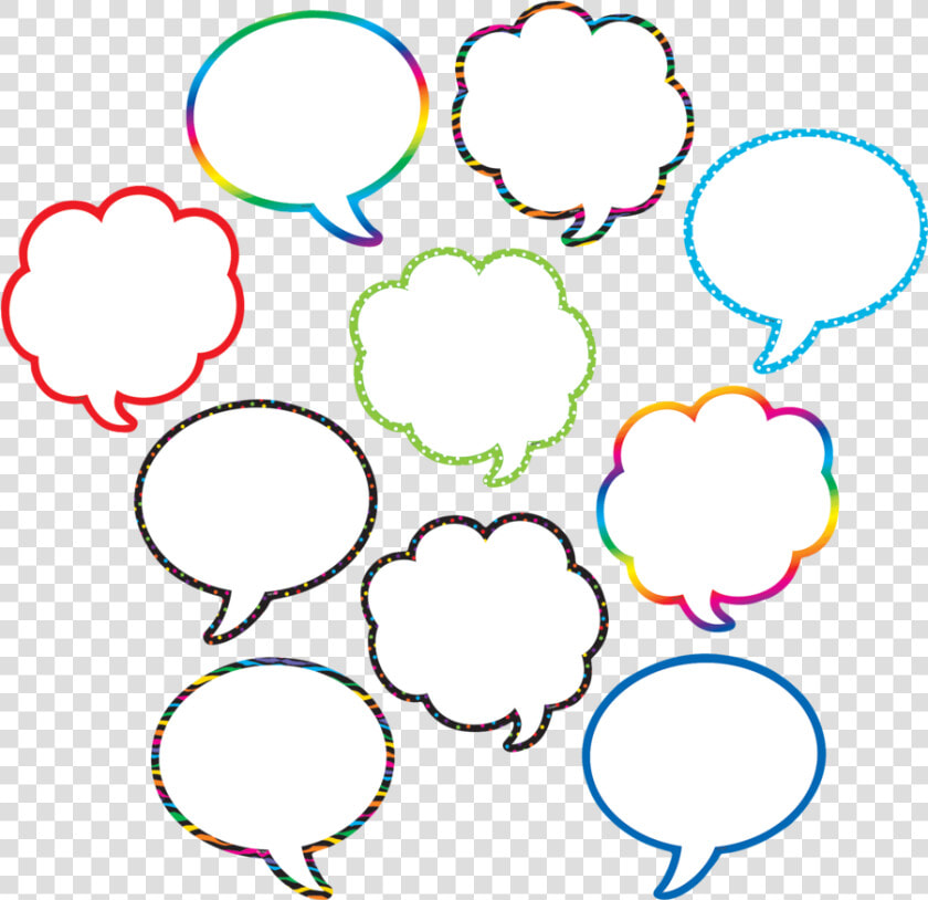 Tcr5047 Speech thought Bubbles Accents Image   Light  HD Png DownloadTransparent PNG