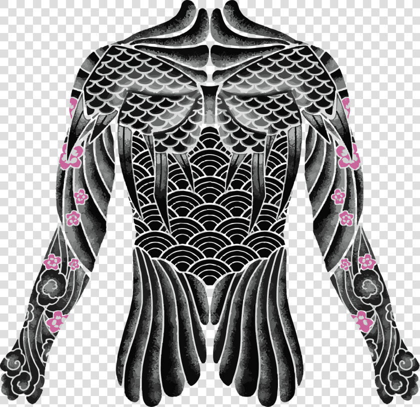 Design Gambar Tattoo Yakuza  HD Png DownloadTransparent PNG