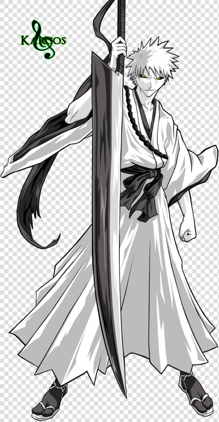 Hollow Ichi   Drawing Bleach Ichigo Hollow  HD Png DownloadTransparent PNG
