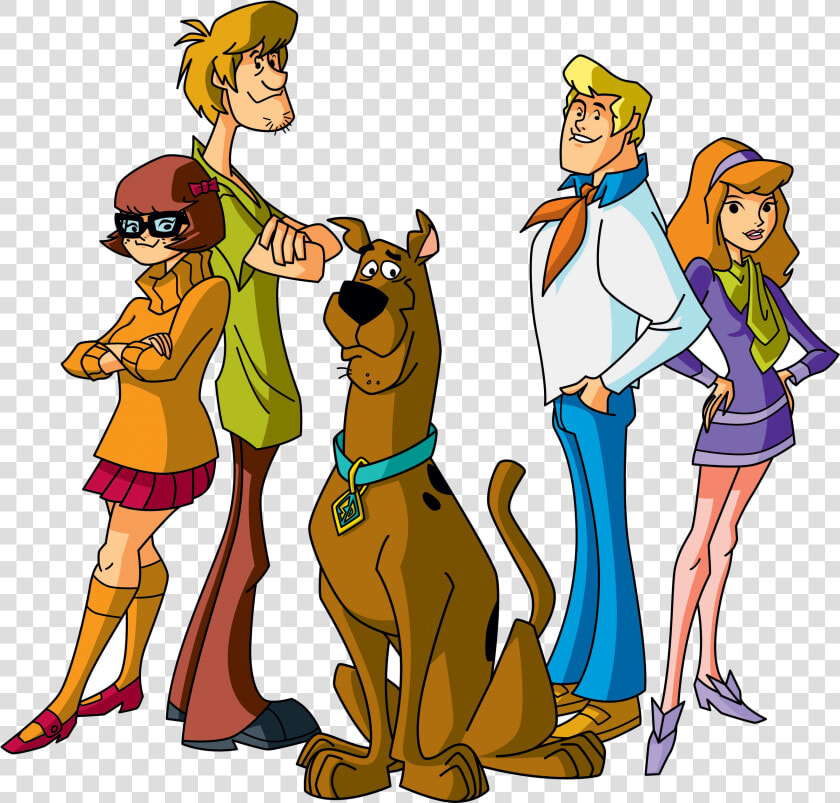 Scooby Doo Dark Clipart Free On Transparent Png   Scooby Doo Mystery Incorporated  Png DownloadTransparent PNG