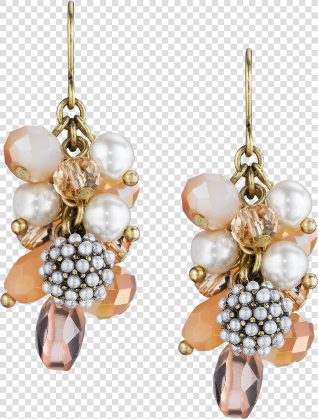 Jewelry Box Must haves In Subtle Hues Of Peach  Pearl   Earrings  HD Png DownloadTransparent PNG