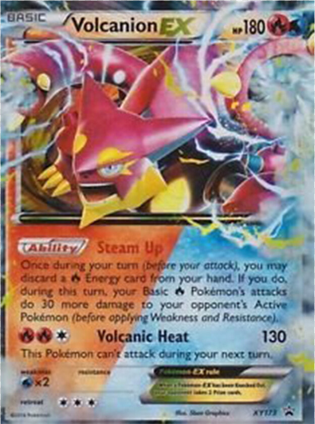 Volcanion Ex Xy173  HD Png DownloadTransparent PNG