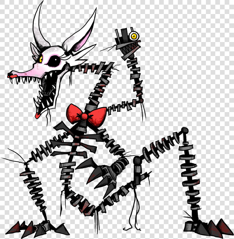 Mangle Five Nights At Freddy S Drawing   Mango Five Nights At Freddy  39 s Game  HD Png DownloadTransparent PNG