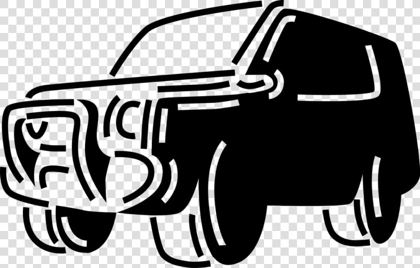 Vector Illustration Of Four Wheel Drive Off Road Automobile  HD Png DownloadTransparent PNG