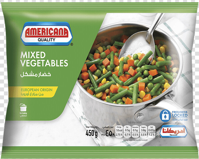 Americana Frozen Vegetables  HD Png DownloadTransparent PNG