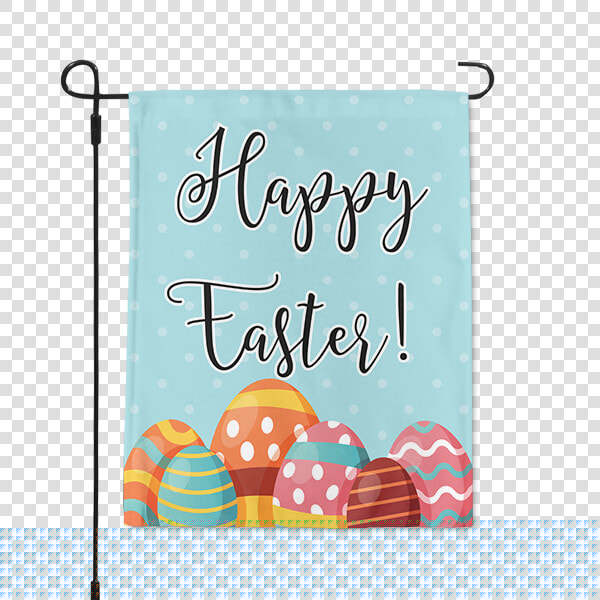 Happy Easter Eggs Garden Flag title Happy Easter Eggs   Easter  HD Png DownloadTransparent PNG