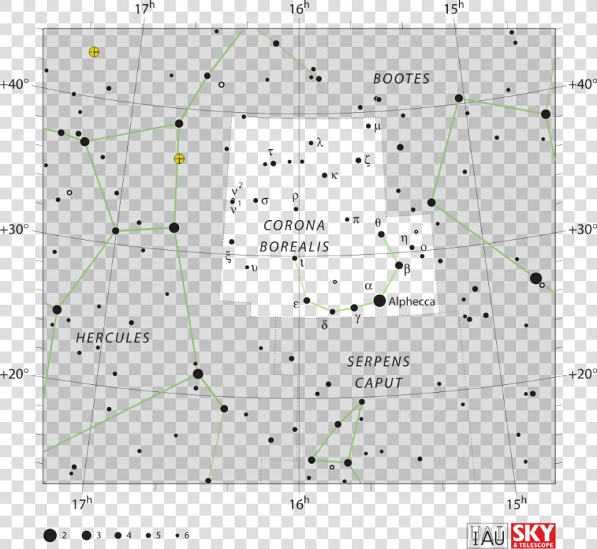 Corona Borealis Constellation Region  HD Png DownloadTransparent PNG