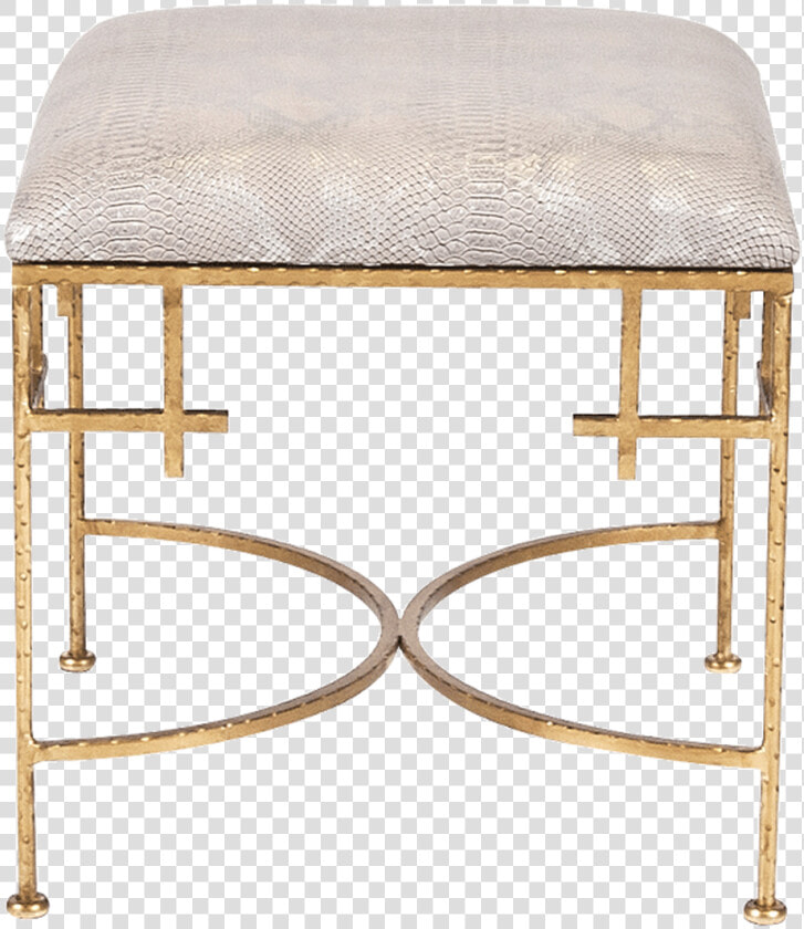 Lolita Gn   Vanity Stool Gold  HD Png DownloadTransparent PNG