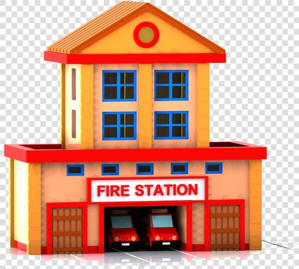 Fire Station Firefighter Clipart Transparent Clip Art   Fire Station Clip Art  HD Png DownloadTransparent PNG