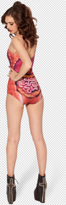 Dem Guts Swimsuit Back   People In Swimsuit Png  Transparent PngTransparent PNG