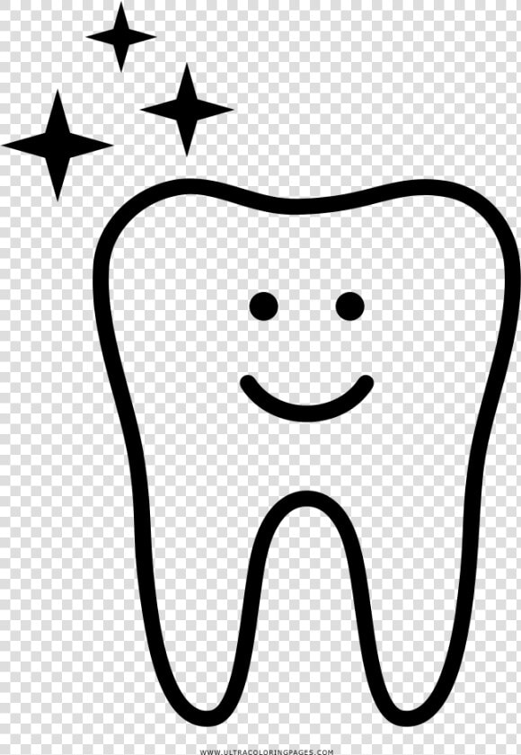 Drawing Tooth Basic   Dente Desenho Png  Transparent PngTransparent PNG