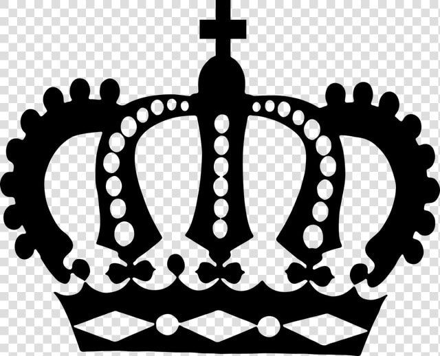 Cross  Crown  Decorative  King  Monarch  Ornate  Royal   Silhouette Crown Png  Transparent PngTransparent PNG