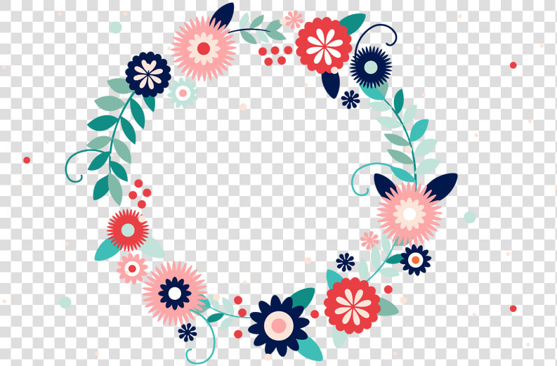 Flower Frame Png Allframes Org Typography Wreath   Flower Frame Png Vector  Transparent PngTransparent PNG