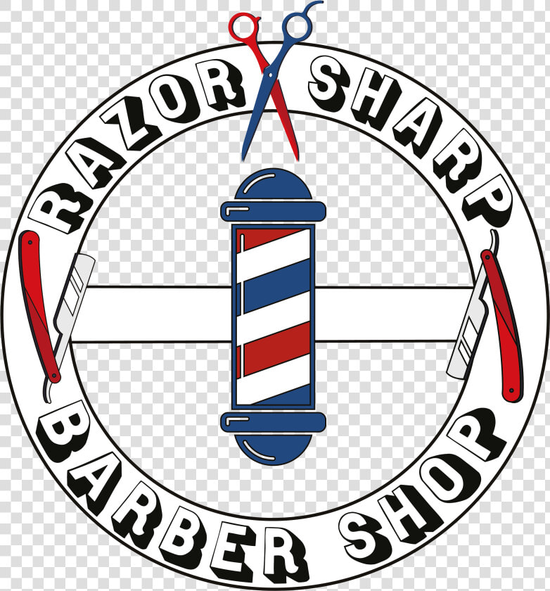 Barbershop Logo   Crest  HD Png DownloadTransparent PNG