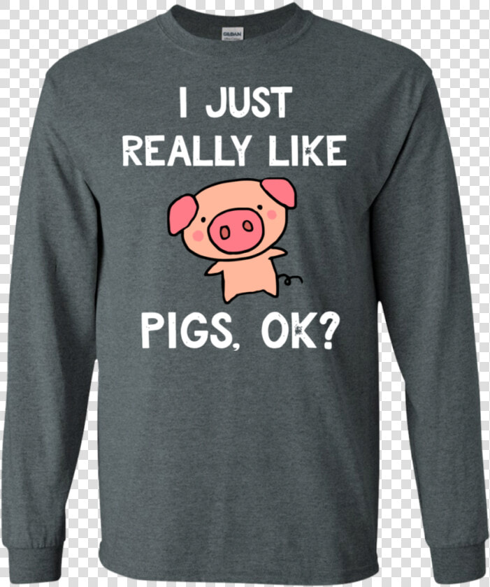 Funny Pig I Just Really Like Cute Pig Lovers Gifts   Rick And Morty Koszulka  HD Png DownloadTransparent PNG