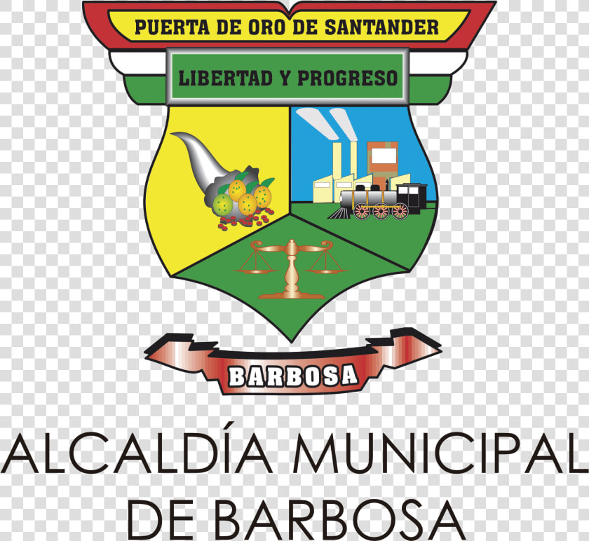 Escudo Alcaldia Barbosa Santander   Poster  HD Png DownloadTransparent PNG