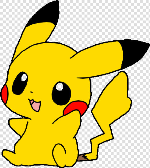 Pokemon Baby Pikachu   Cute Chibi Drawings Pikachu  HD Png DownloadTransparent PNG