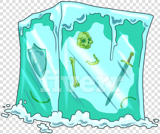005 Gellatinous Cube   Illustration  HD Png DownloadTransparent PNG