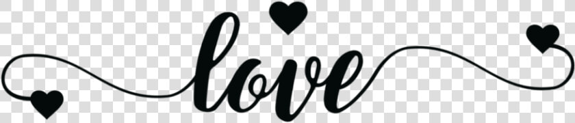 sticker  tumblr  trendy  aesthetic  black  heart  love   Calligraphy  HD Png DownloadTransparent PNG