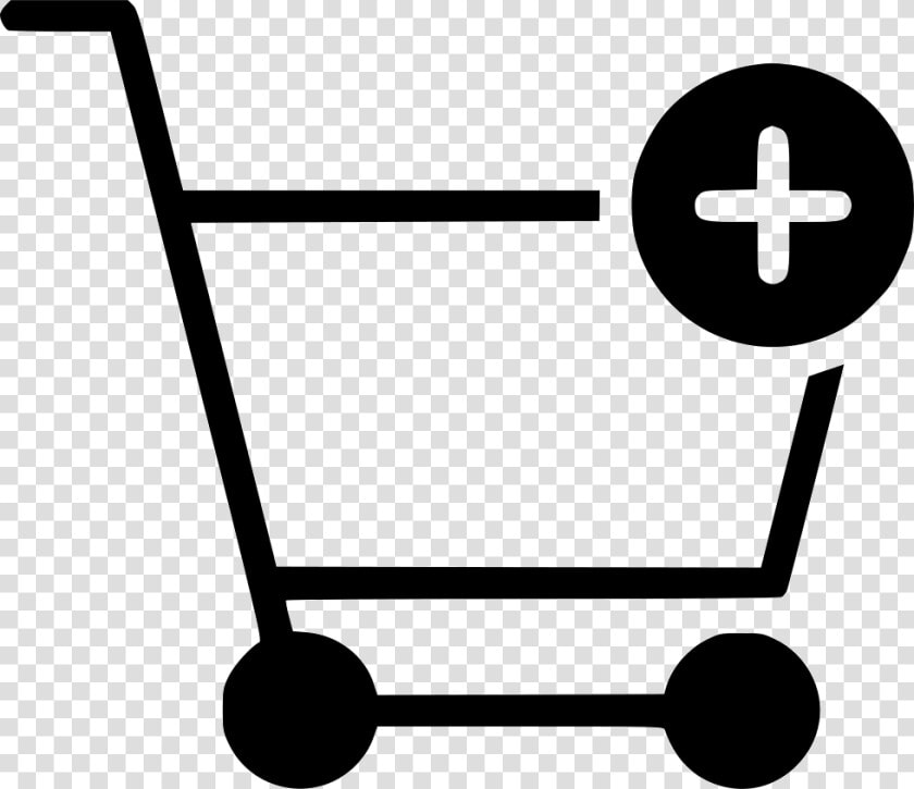 Cart Trolley Buy Add Plus   Shopping Cart With Goods Icon  HD Png DownloadTransparent PNG